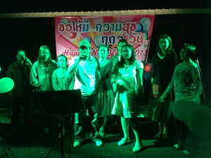 3.งานเลี้ยงปีใหม่ บุคลากร ห้องผ่าตัด รพ.หนองบัวลำภู